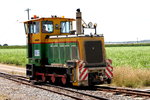 Diesel locomotive used for cane transport in Mackay area 26-10-2005.