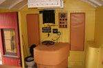 Inside of old mailcar in Clermont museum 04.11.2005