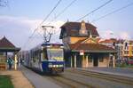 Oostende, Kust Tram, 6102, De Haan, 02.04.1988.