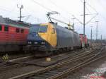Kategorie: Dnemark/LOkomotiven/EG 3200:
EG 3107 der Railion Danmark wartet in Maschen auf ihren Abfahrauftrag, um als LZ zu ihrem nchsten Zug zu fahren.
