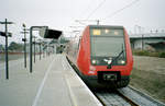 DSB S-Bahn Kopenhagen Linie F (LHB/Siemens SA+SB+SC+SD+SD+SC+SB+SA) S-Bahnhof Ny Ellebjerg am 19.