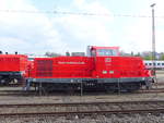 DB Netz Notfalltechnik 714 110 am 13.04.2019 im DB Werk Fulda.