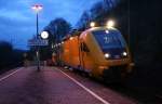 „Xynthia“ hat gestern 19.2.2010 auf der S-Bahnlinie 6 zwischen Essen und Dsseldorf ganze Arbeit geleistet.