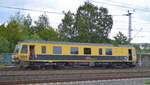 Sperry RailInternational SRS 200 ( Ultraschallschienenprüfzug) am 06.08.19 Vorbeifahrt Bahnhof Hamburg Harburg.