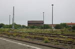 Der Güterbereich in Arnstadt Hbf am 02.09.2023.