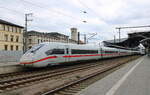 DB 0812 022-3 als ICE 1211  Wilder Kaiser  von Berlin Hbf nach Innsbruck Hbf, am 21.04.2024 in Erfurt Hbf.