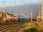 Am 18.12.2023 übernahm DB-Cargo 232 294-9 (Nvr: 92 80 1232 294-9) einen Düngerzug nach Zary/Polen.