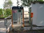 Fahrkartenautomat und Entwerter in Lnern