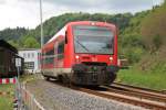 Die Kultur Bahn in Pforzheim - Dilweisenstein am 09.05.2013