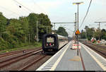 MF 5089 der Danske Statsbaner (DSB) als IC 382 (Linie 76) von Hamburg Hbf nach Aarhus (DK) durchfährt den Bahnhof Pinneberg auf der Bahnstrecke Hamburg-Altona–Kiel (KBS 103).