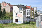 Blick auf das ehemalige Stellwerk Okn in Berlin Ostkreuz.