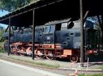 BR 85,  einzig erhaltene Lok dieser Baureihe, nicht betriebsfhig, abgestellt im Bahnbetriebswerk Freiburg/Breisgau,