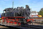 Die Dampflokomotive ELNA  184 DME  wurde 1946 bei Henschel gebaut.