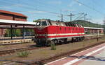 219 175-5 in Eisenach Anfang Juni 2000, Negativ Scan