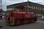 Die Diema Lok 6301 stand am Tag der offenen Tür im Betriebshof Köln West ausgestellt.