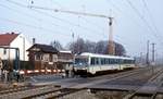 Im März 1997 war die Wiederherstellung der Strecke über Albrechtshof nach Berlin - Spandau schon weit fortgeschritten.