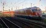 Der VT 08 520 war im Jahr 2001 zum Dresdner Dampfloktreffen zu Gast und stand im Juni im Bahnhof Dresden-Neustadt