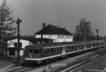 14.04.03
Bahnhof Gorgast an der Strecke Berlin -Kstrin
S/w Film