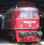 Die schnellste E-Lok der ehemaligen Deutschen Reichsbahn, die E 19 12, aufgenommen am 18.