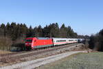 101 099 mit dem  IC Königssee  aus Freilassing kommend am 8.