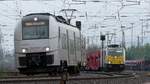 Transregio 460 003 ist als MRB von Köln Messe/Deutz unterwegs nac Koblenz und weiter nach Mainz.