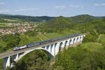 Stets auch von Einheimischen Eisenbahnfreunden gut besucht ist die Most míru bei Dolní Loučky.