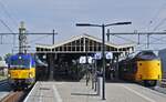 Am 27.09.2023 treffen sich die IC 146 (Bad Bentheim - Amsterdam) und 147 (Amsterdam - Bad Bentheim) im Bahnhof Hengelo/NL.