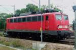 E-Lok 140 197  abgestellt in Reichenbach/Vogtl. Sommer 2002