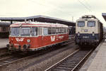 10.2.1994 - Bremerhaven Hbf - EVB rdinger Wagen Nr 168 bereit fr die Abfahrt nach Geestenseth.
