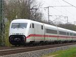 402 033 (ULM) als ICE 604 in Rheine=Bentlage, 30.03.2024