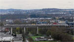 Das Eisenbahnviadukt in Stuttgart-Münster -    ...