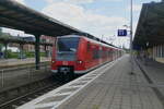 Die S7 nach Hannover Hbf bei der Wende im Bahnhof Lehrte.