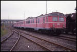 Elektrotriebwagen 432201 im DDM Neuenmarkt Wirsberg am 16.10.1993!