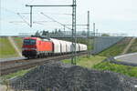An der Dreigleisigen Ausbau der Hollandstrecke Emmerich - Oberhausen wird gearbeitet.