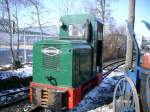 Hier ist die im FFM (Frankfurter Feldbahnmuseum)  D3  genannte Diesellok  A2L 514 F  von Deutz mit dem Motor F2L514 zu sehen.