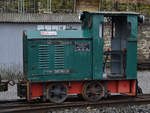 Die Lokomotive DIEMA DS 14  Carola  im Gruben- und Feldbahnmuseum Zeche Theresia.