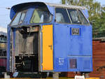 Der Führerstand der Diesellokomotive V62, welche 1958 bei MaK gebaut wurde.