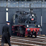 Die 1941 bei Henschel gebaute Dampflokomotive 146 BLE wurde ursprünglich an die JM - Kleinbahn AG Jauer-Maltsch ausgeliefert.