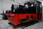 Die Kleinlokomotive LDFS 100 wurde 1938 gebaut und ist im Oldtimermuseum Prora zu ausgestellt.