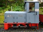 Die Feldbahndiesellokomotive LKM Ns2f  Anneliese  war Ende September 2020 im sächsischen Schmalspurbahnmuseum Rittersgrün zu sehen.