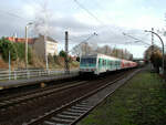 Auch nach der Einstellung der Leipziger S2 gab es immer wieder Reisezugverkehr auf der Leipziger Waldbahn.