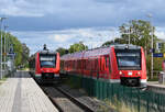 620 511 S23 nach Bonn und 620 501 in Gegenrichtung nach Euskirchen in Odendorf - 23.09.2023