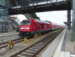 DB 245 009 mit der RB 27036 nach Mnchen Hbf, am 12.02.2020 in Mhldorf (Oberbay).