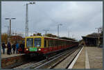 485 108 hat mit 485 093/127 am 12.11.2023 den Endbahnhof Berlin-Grünau erreicht.