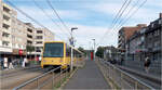 Die Nordstrecke der Essener Stadtbahn -     Die Endhaltestelle Buerer Straße der Stadtbahnlinie U11 liegt in Essen Horst.
