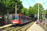 KVB Tw 2311  Köln, Dürener Straße/Gürtel  Linie 13, Sülzgürtel  Segmentwerbung  Eurowings  u.a  10.05.2025