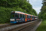 Die Stadtbahnwagen vom Typ M wurden fr Bielefeld weiterentwickelt.