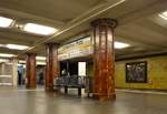 Die U-Bahn Station Fehrbelliner Platz ist schon über 100Jahre alt, man sieht ihr ihr Alter kaum an.