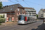 Rheinbahn AG, Wagennummer: 3353, Linie: 707 nach Medienhafen/Kesselstraße, Ort: Unterrath Friedhof, Datum: 08.06.2023