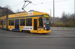 Straenbahn in Leipzig am 04.12.2002